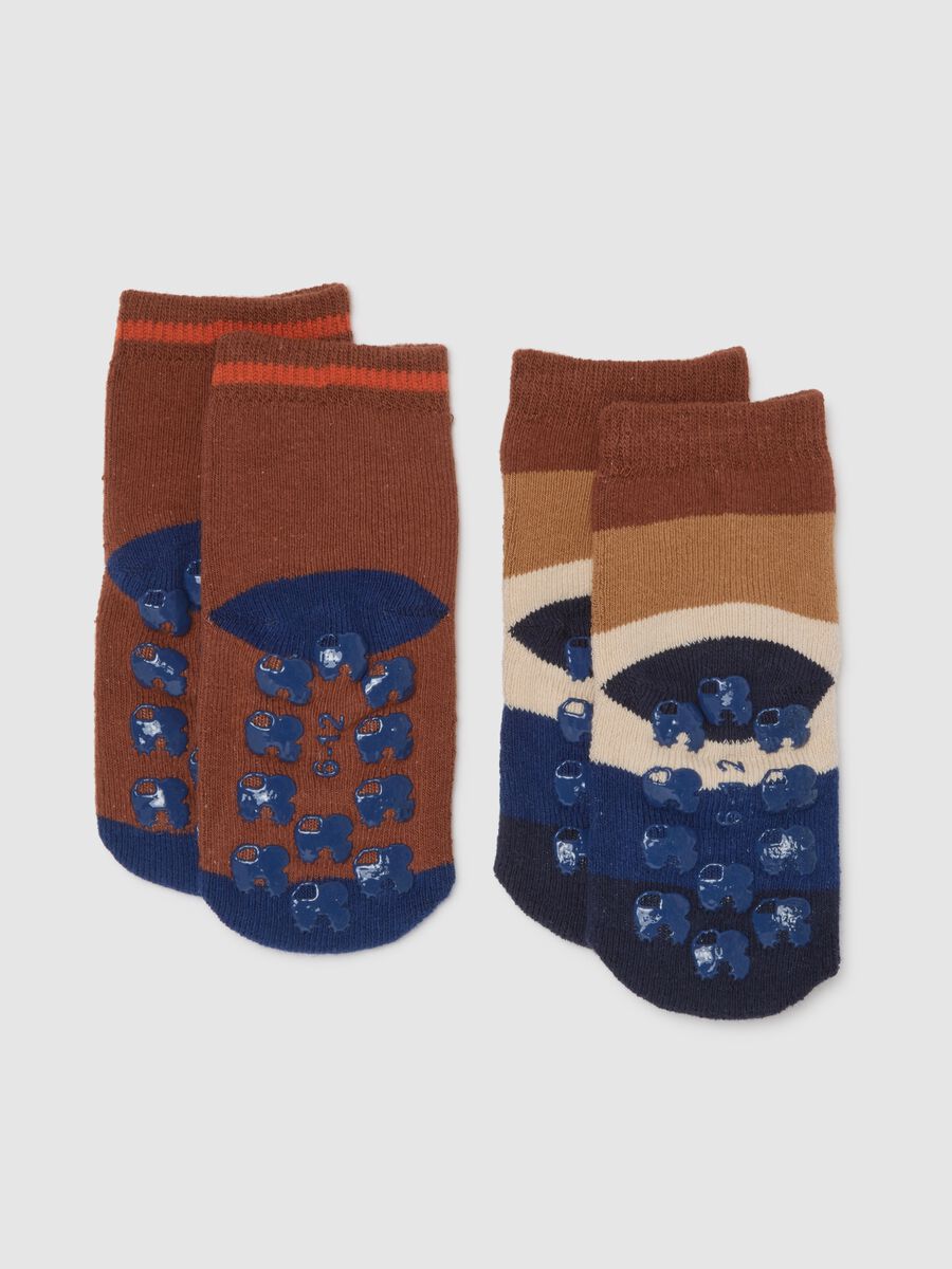 Baby Cotton Multicolour Socks Twin Pack_1