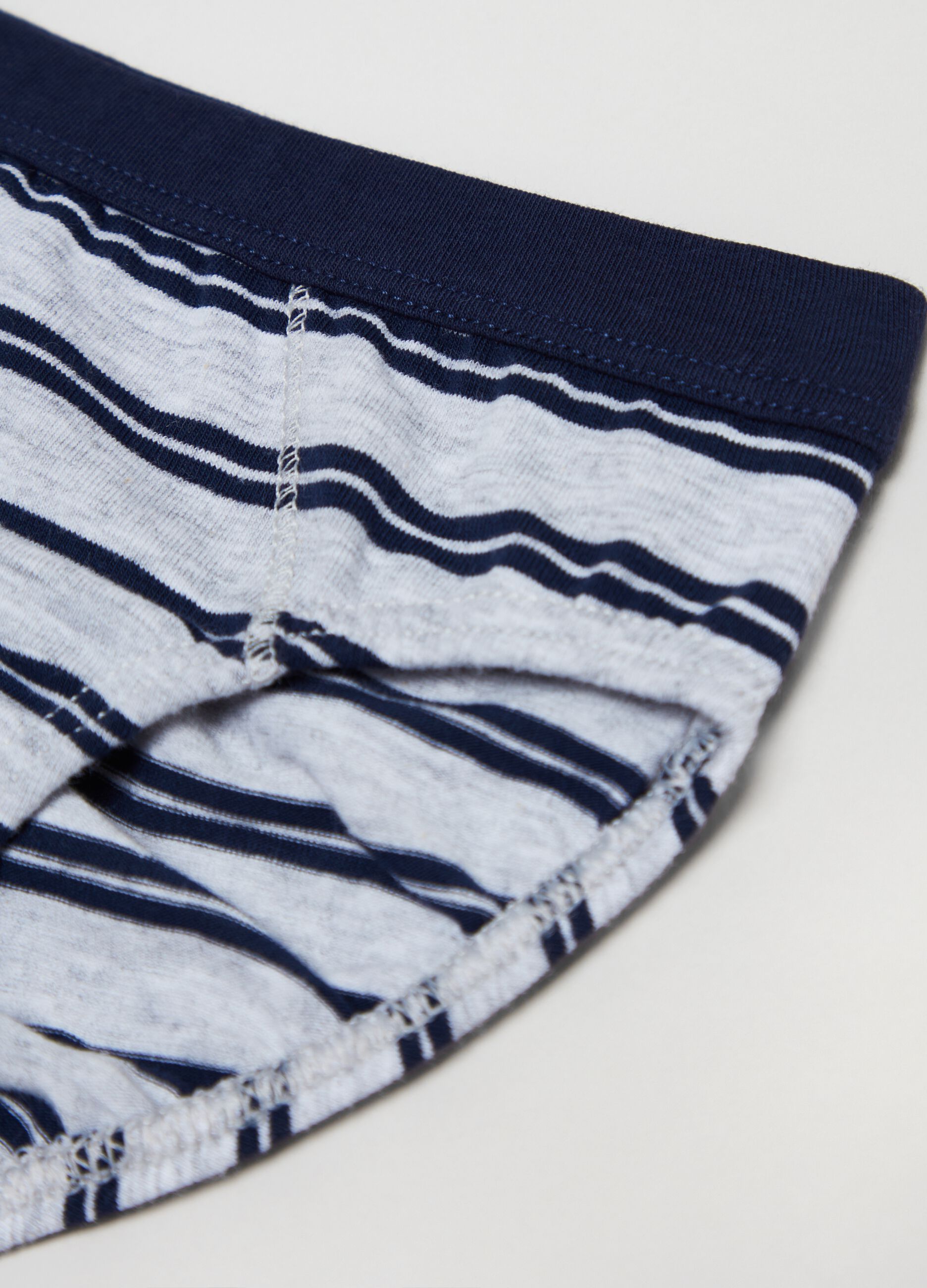 Slip in cotone stretch a righe _2