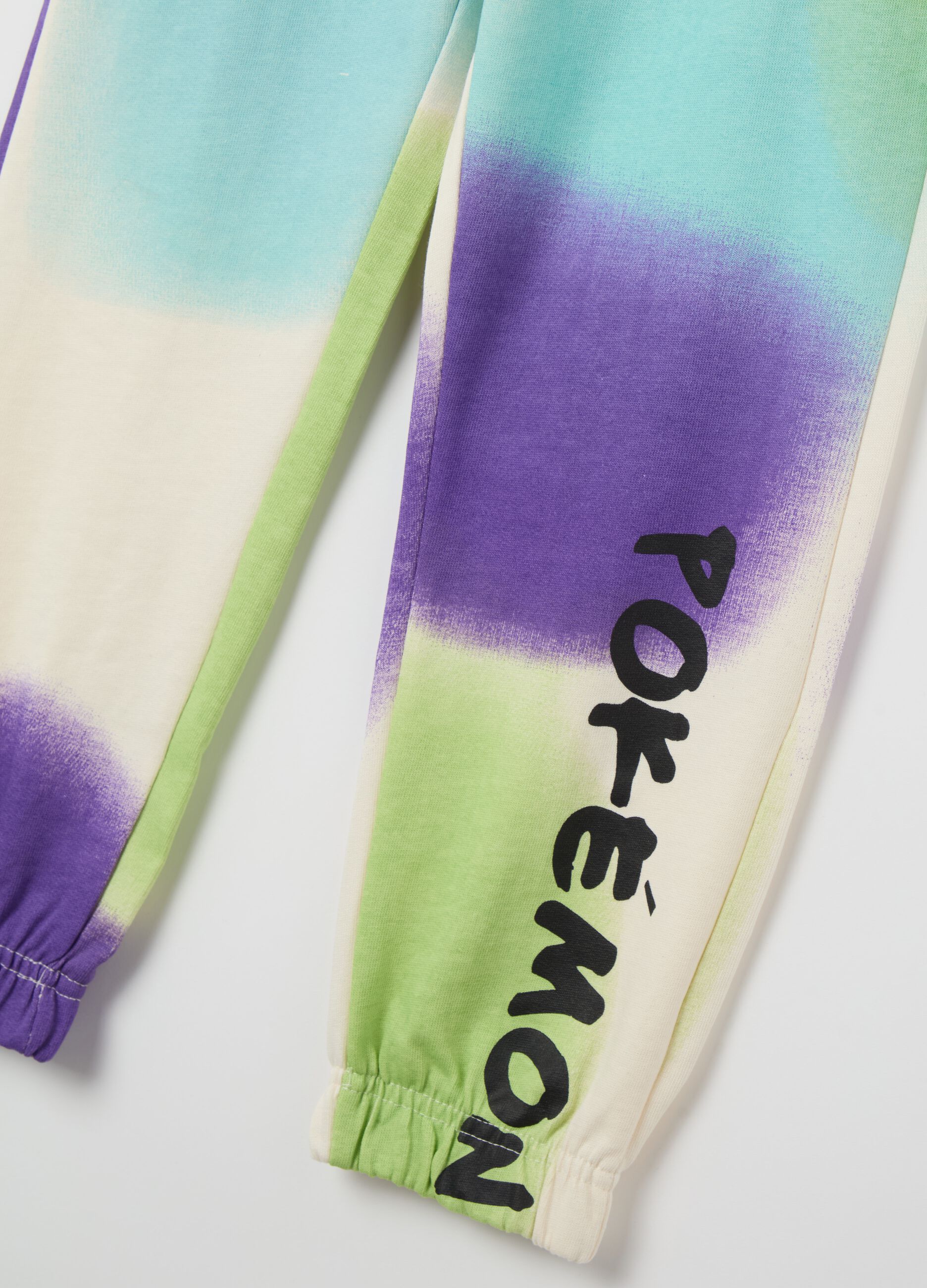 Joggers con coulisse e stampa Pikachu