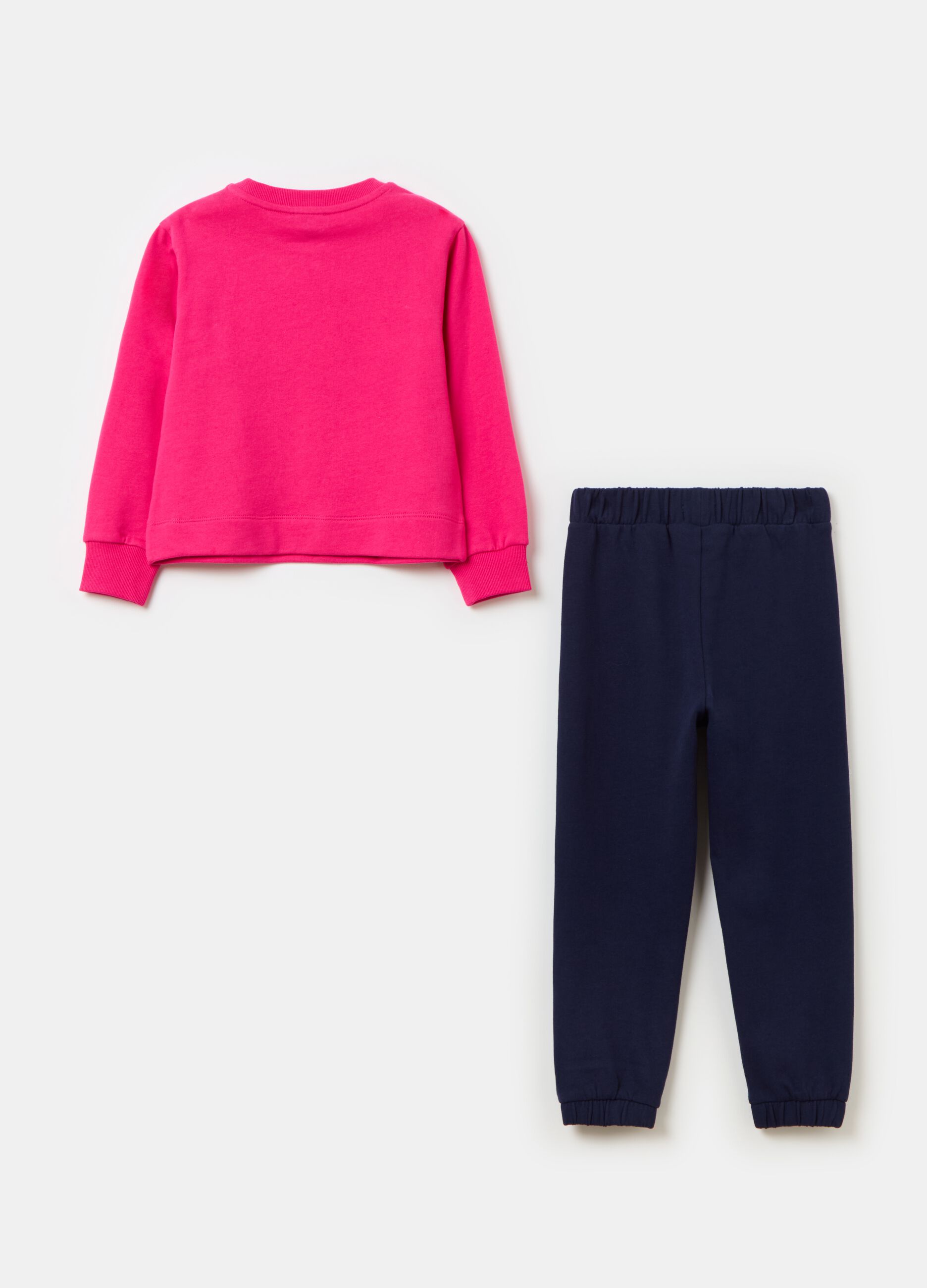 Jogging set in French Terry con stampa