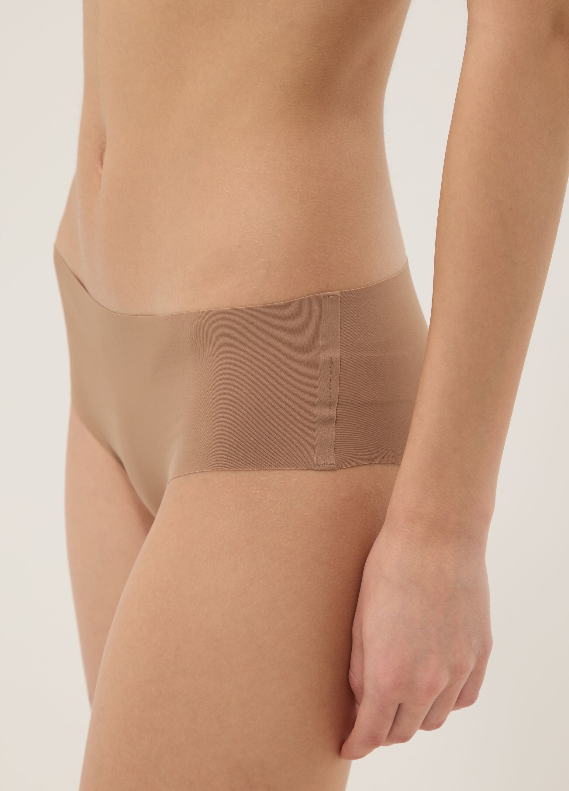 Slip comodo beige regular fit