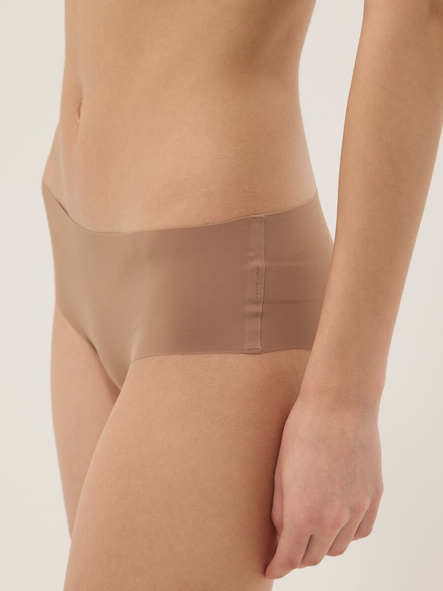 Slip comodo beige regular fit_3