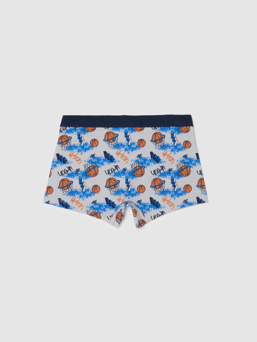 Boys' regular fit multicolour stretch cotton boxer briefs_1