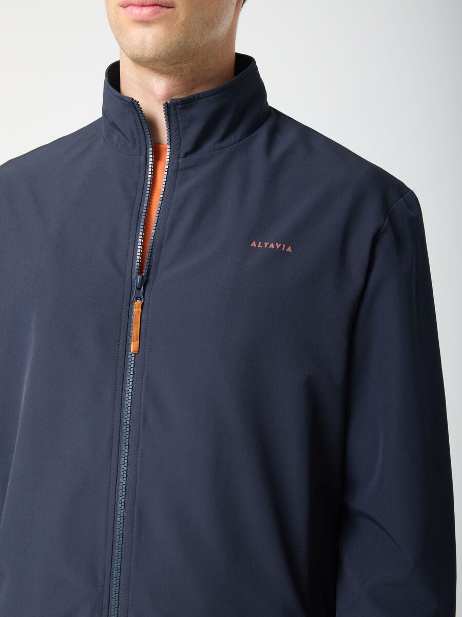 Technical fabric full-zip with contrasting profiles ALTAVIA COURT_2