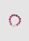 Purple Heart-Bead Bracelet_0