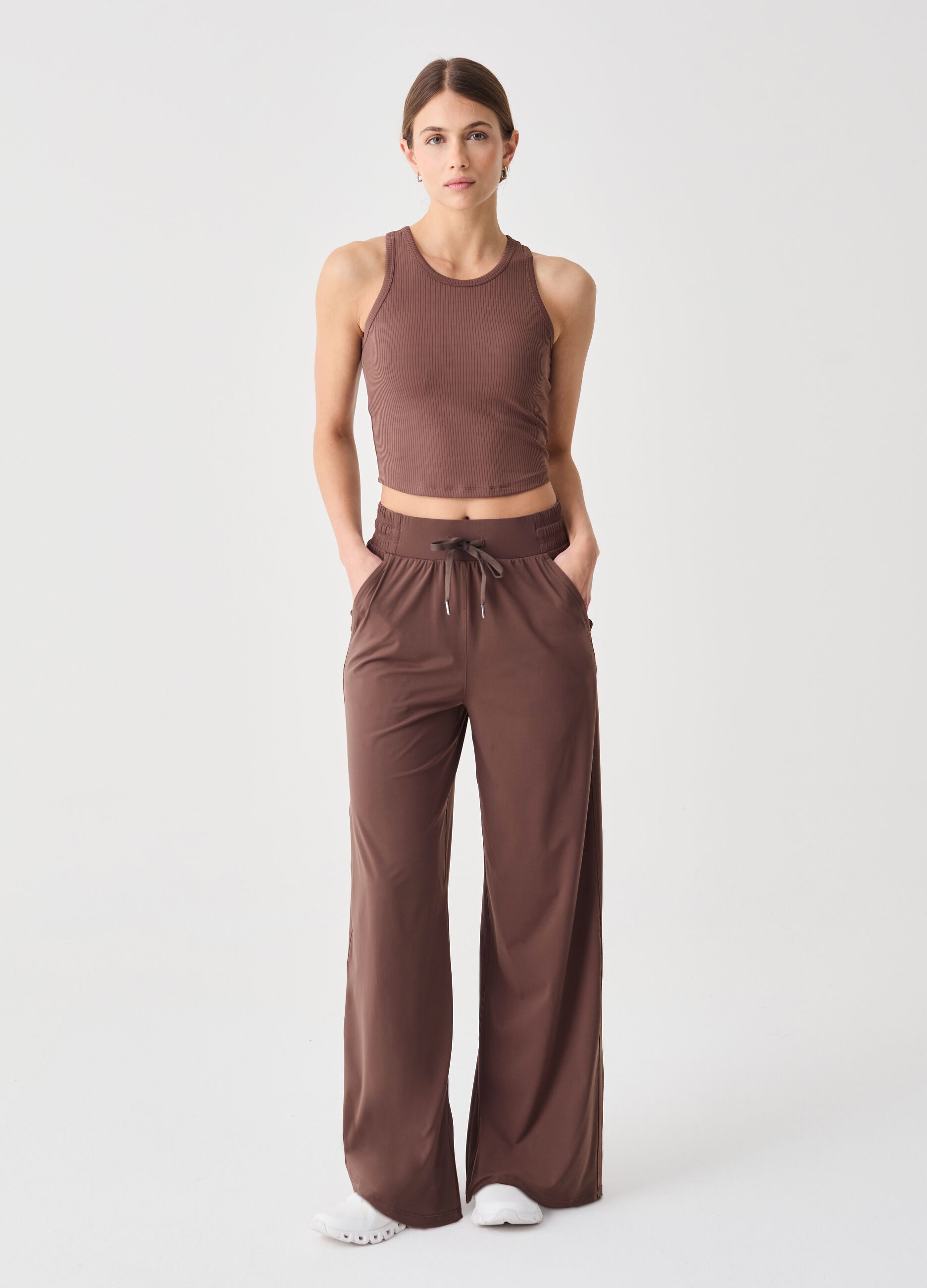 Pantaloni a gamba larga con coulisse ALTAVIA STUDIO