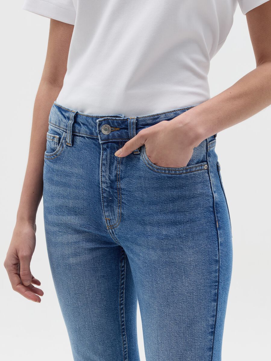 Cropped flare-fit jeans_2
