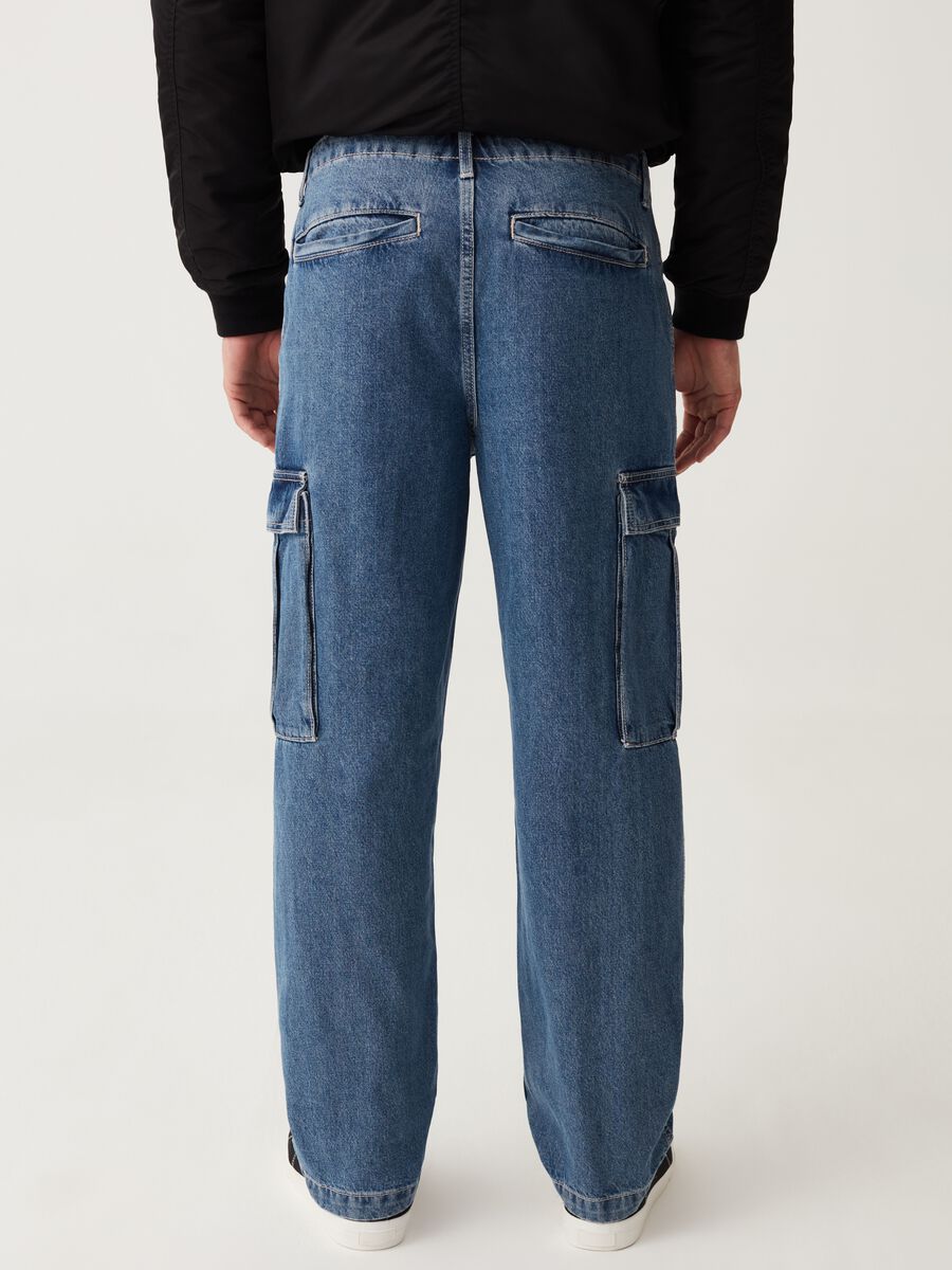 Jeans cargo acid wash_2