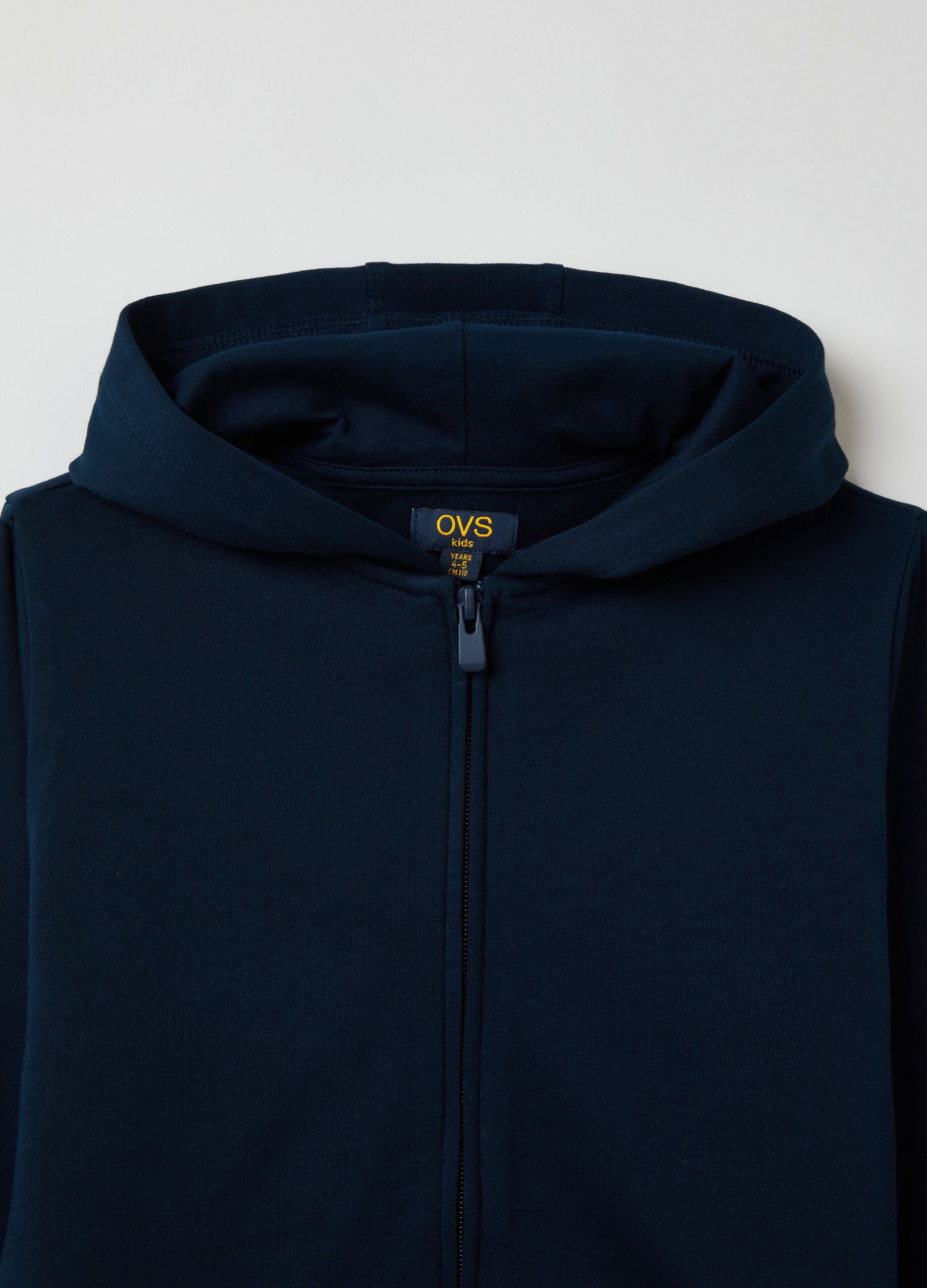 Felpa con cappuccio e zip_2