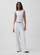 Ribbed cotton-blend tank top_2