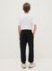 Boys' Black Cotton Joggers - Regular Fit_1