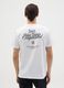 White pure cotton regular fit T-shirt_3