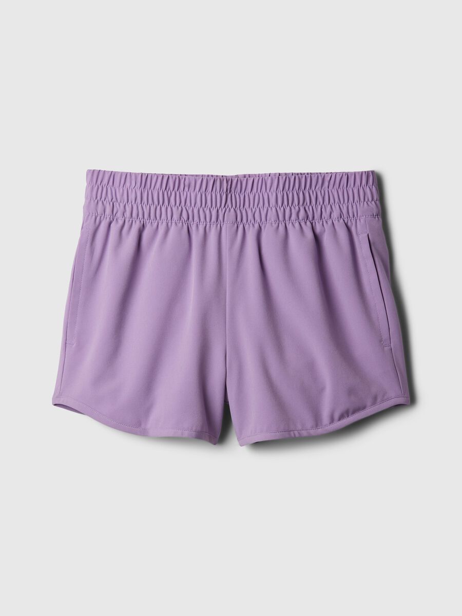 Solid colour sports shorts_3