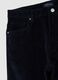 Slim fit blue stretch cotton cord trousers_5