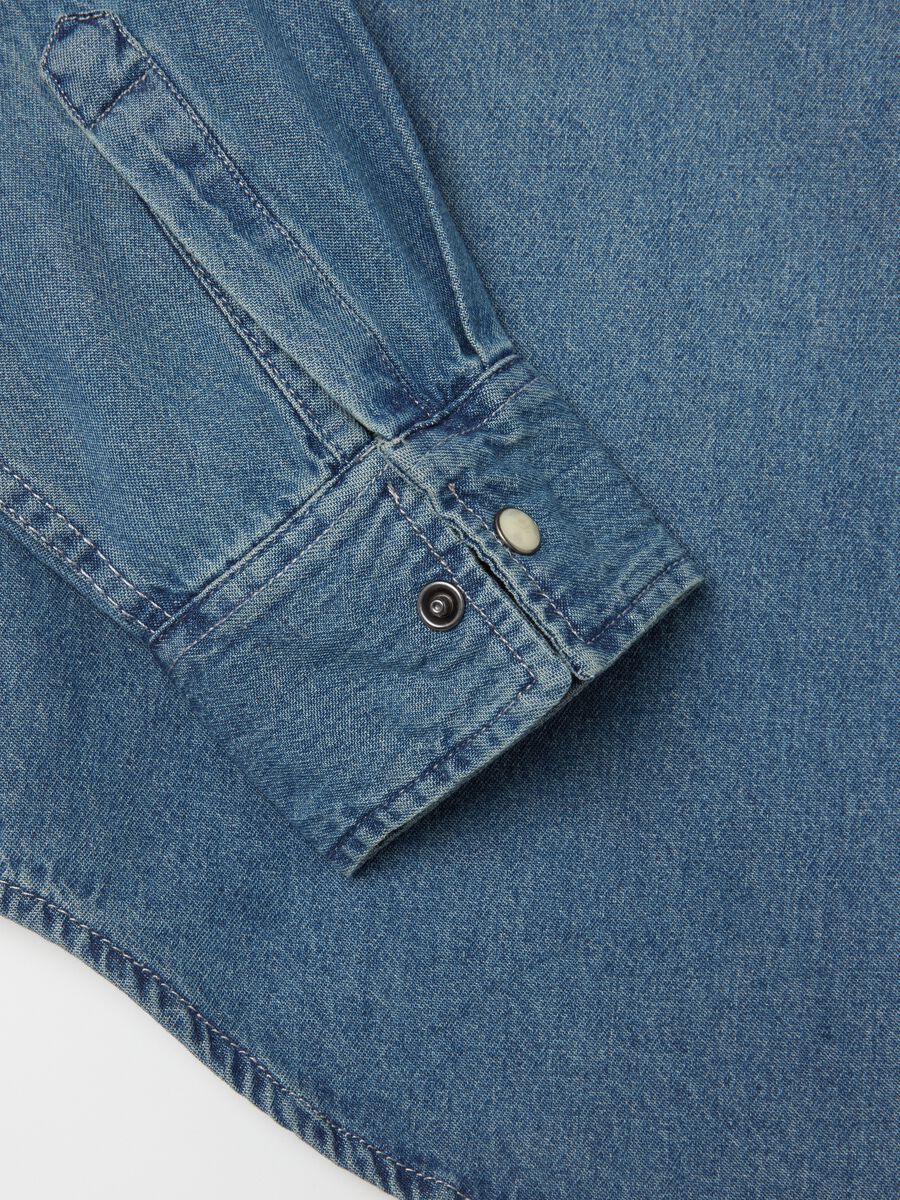 Cowboy shirt in denim_5