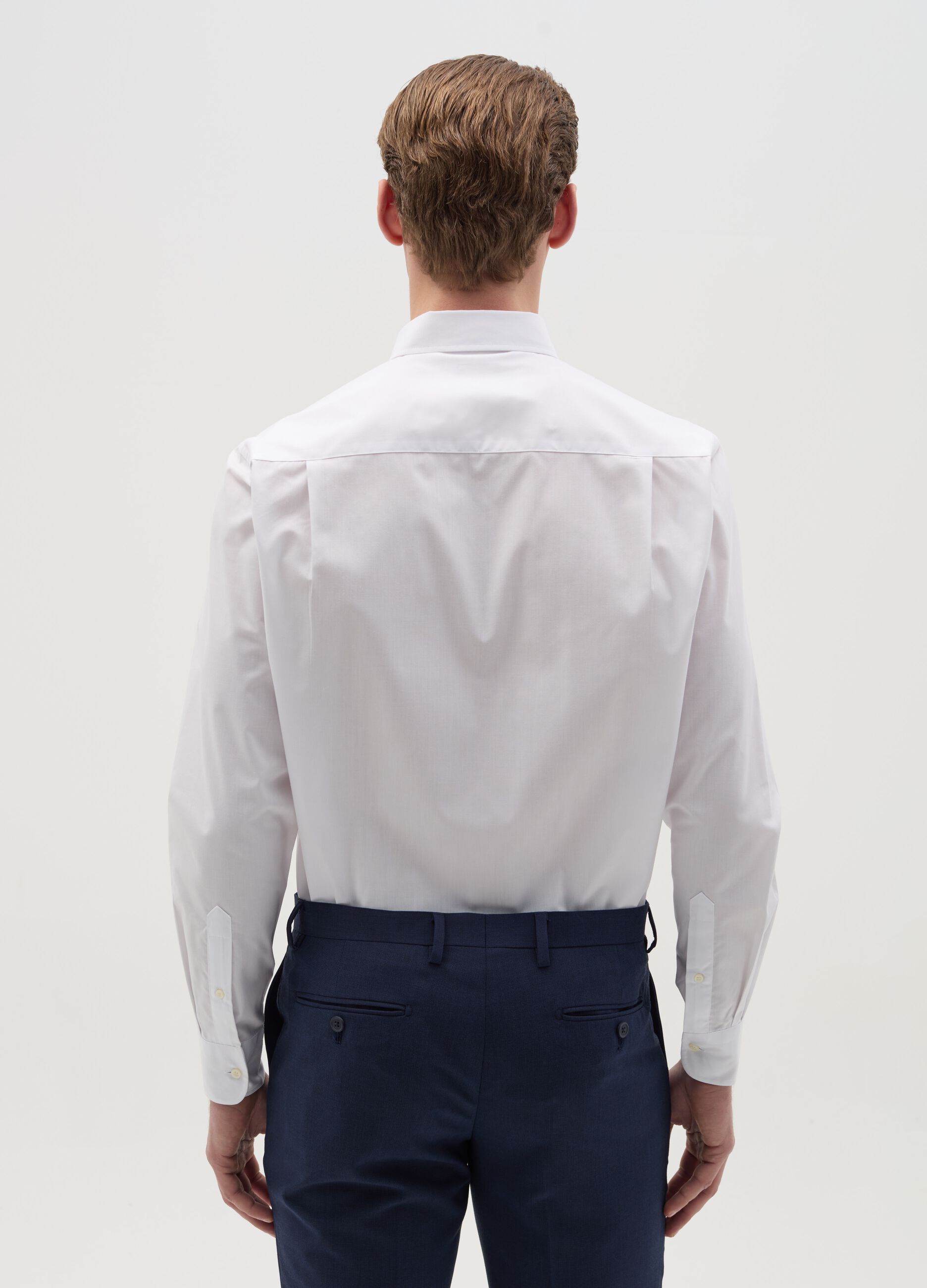 Regular-fit easy-iron shirt