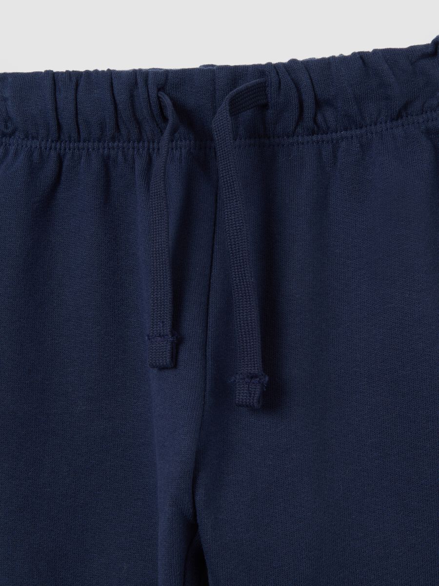 Completino azzurro e blu in cotone per bambino_2