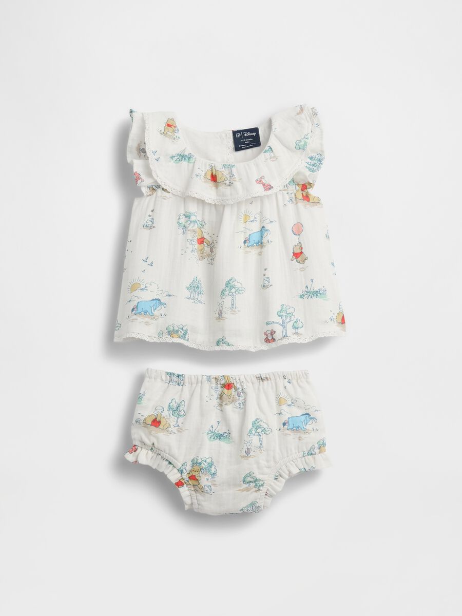 Set in puro cotone multicolor da neonata con Winnie-the-Pooh_1