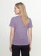 Purple organic cotton crew-neck T-shirt, regular fit_2