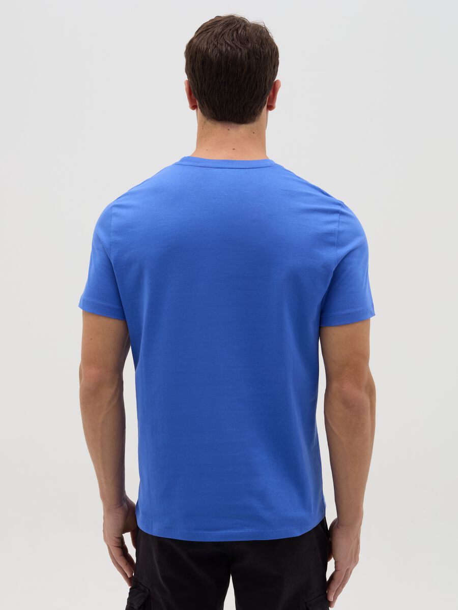 Organic cotton T-shirt with V neck_3