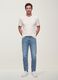 White pure cotton short-sleeve regular-fit T-shirt_0