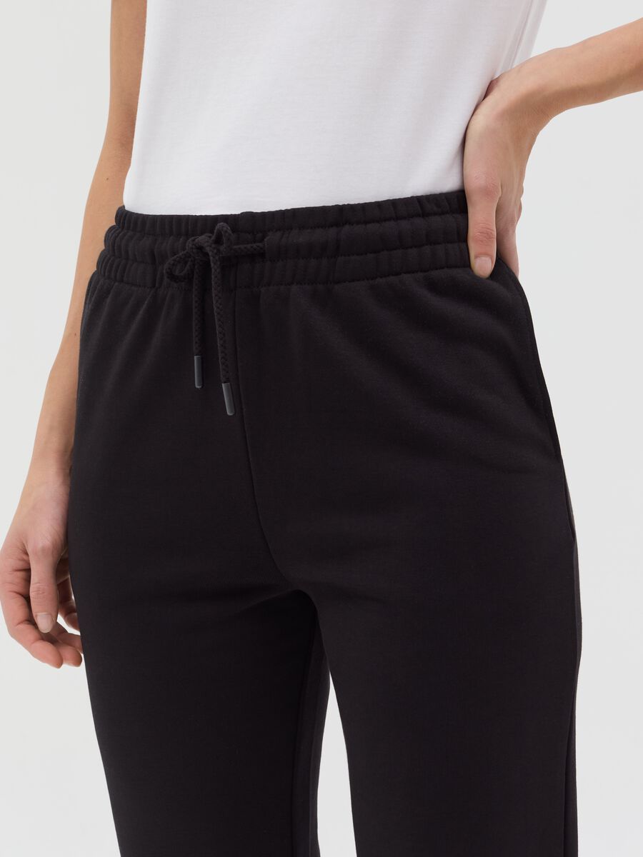 Essential joggers in fleece with drawstring_2