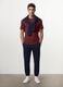 Red pure organic cotton jersey T-shirt, regular fit_0