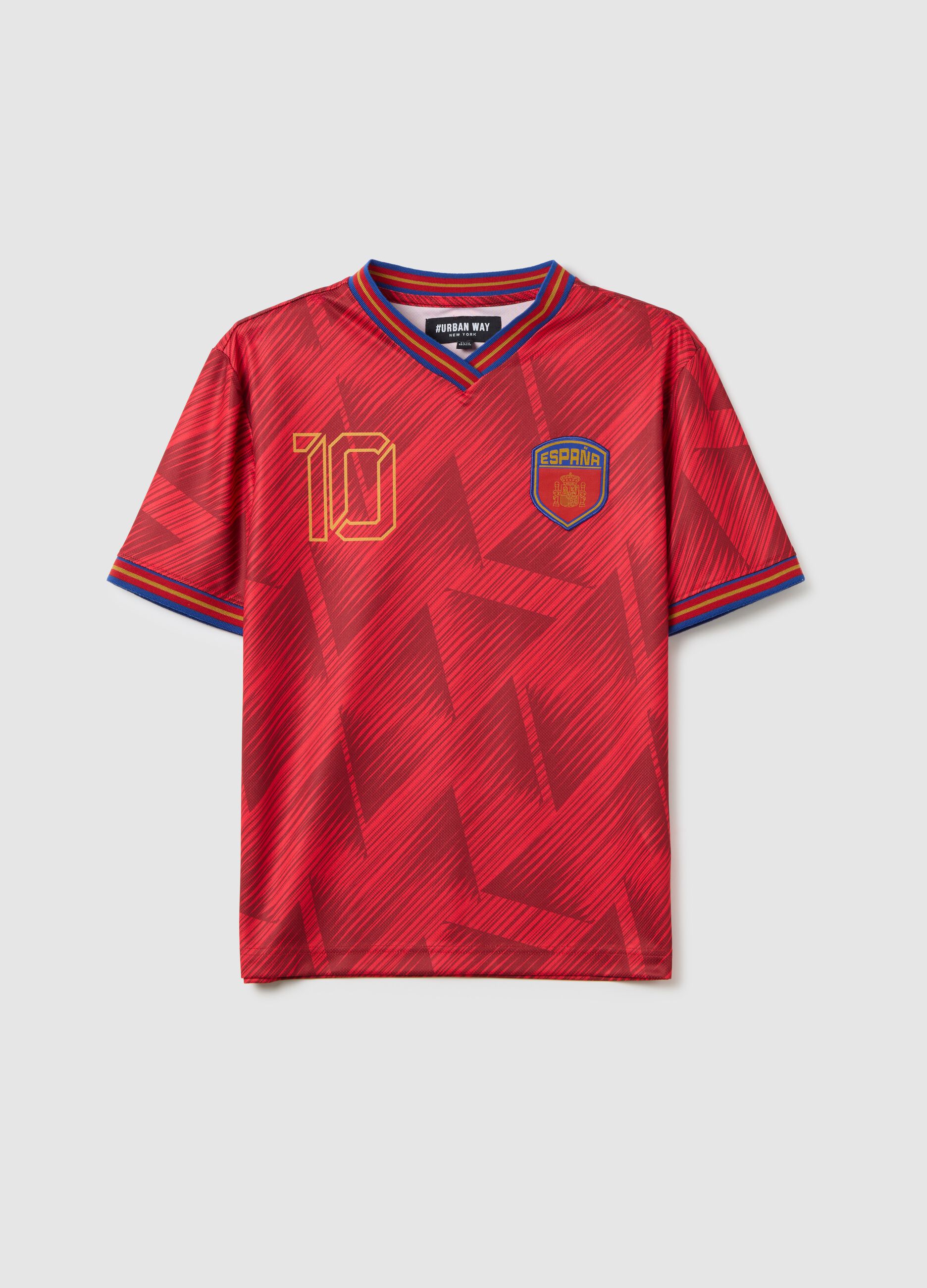 Kids' Spain Football Jersey