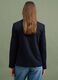Navy regular-fit double-breasted blazer with classic lapels_3