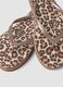 Brown leopard-print flip-flops_2