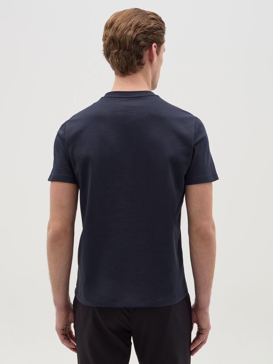 T-shirt with technical fabric_2