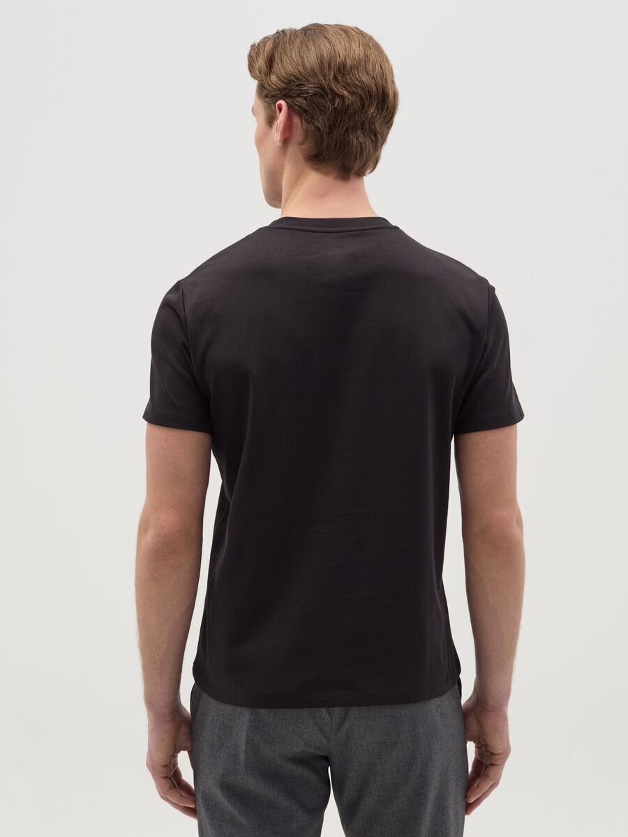 T-shirt with technical fabric_2