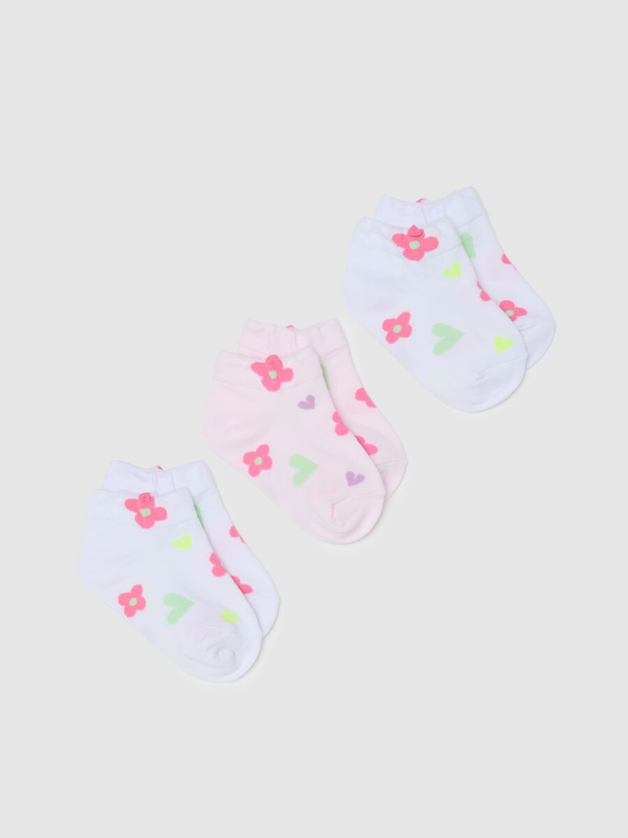 Multicoloured stretchy cotton kids' socks_0
