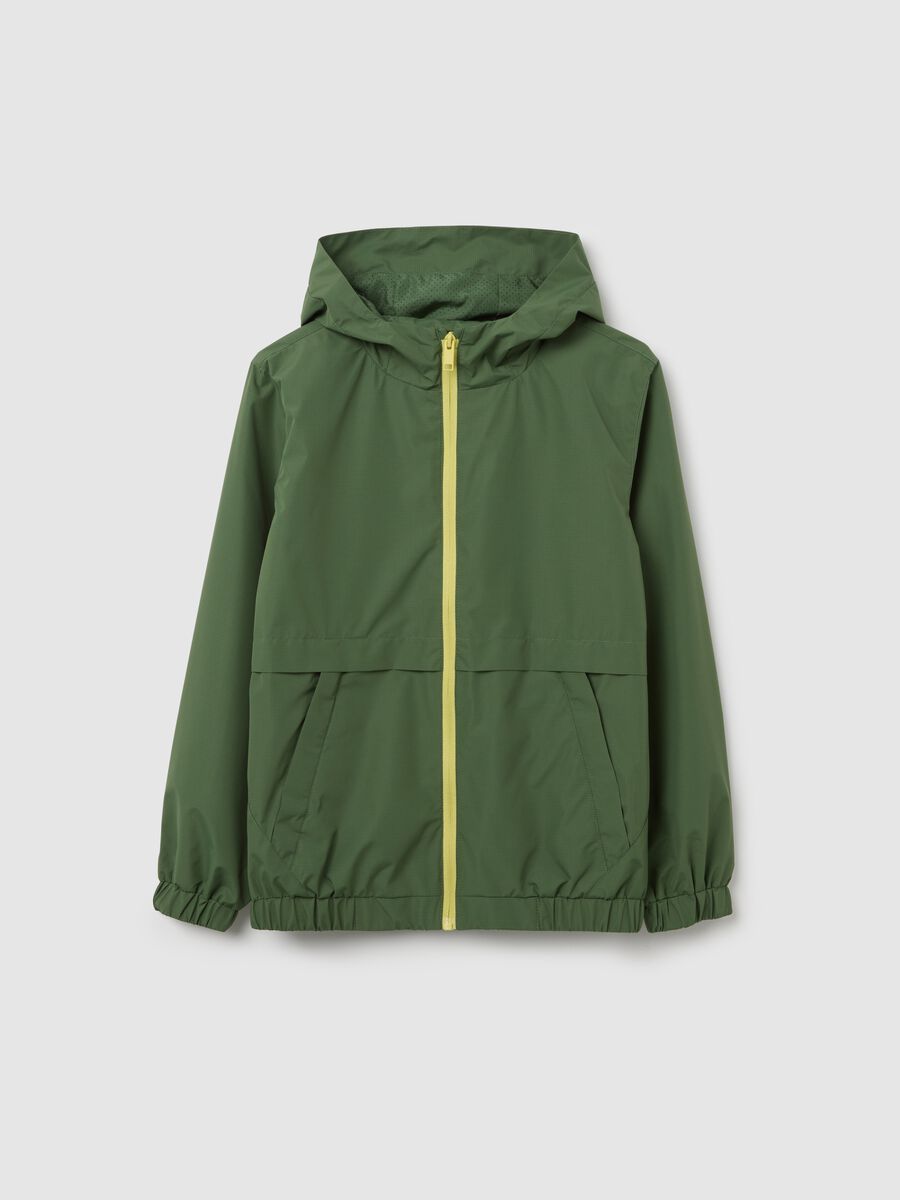 Waterproof jacket with hood_3