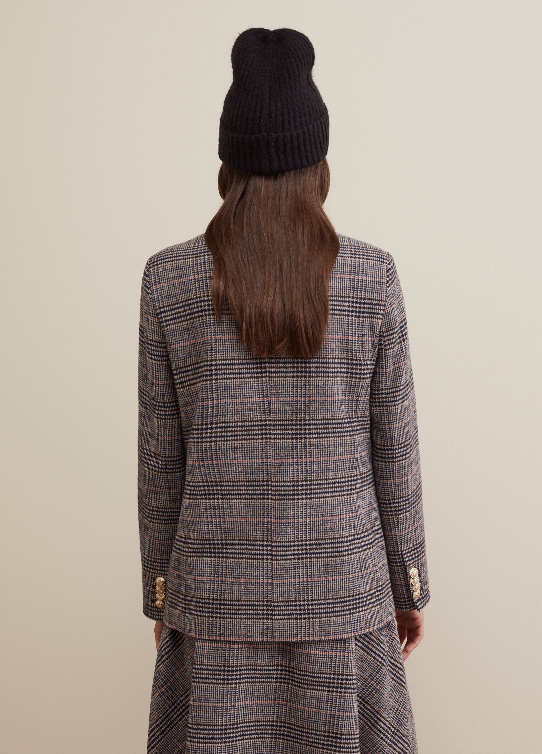 Blazer doppiopetto in principe di Galles_2