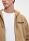 Felpa con logo GAP, cappuccio e zip integrale_2