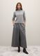 Grey wool-cashmere blend sweater in regular fit_0