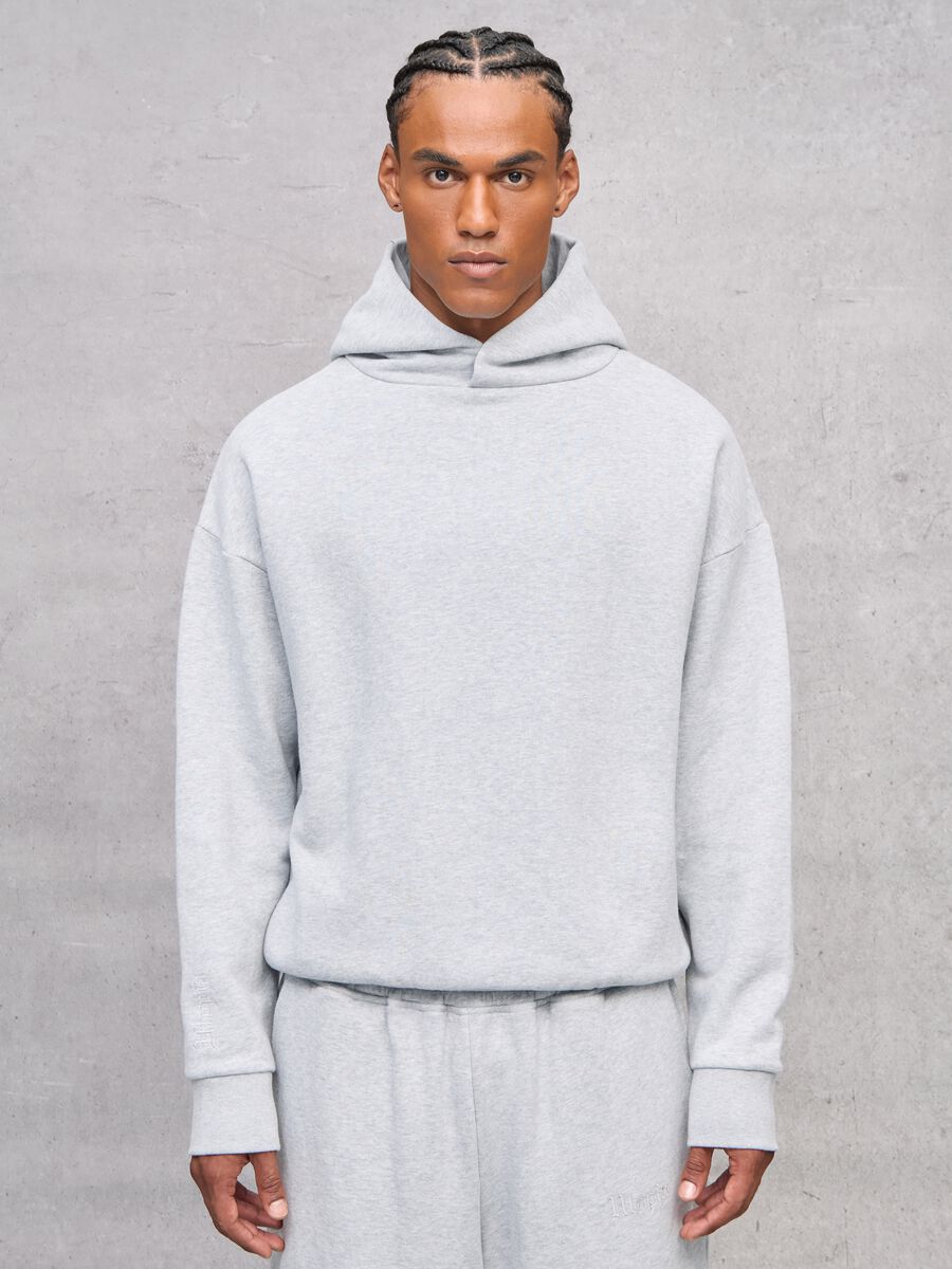 Perfect Hoodie Grey Melange_1