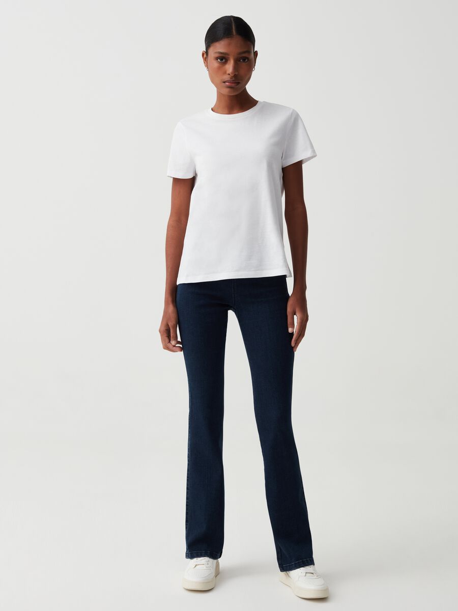 Jeggings flare fit stretch_0