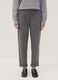 Grey regular-fit trousers with chevron pattern_1