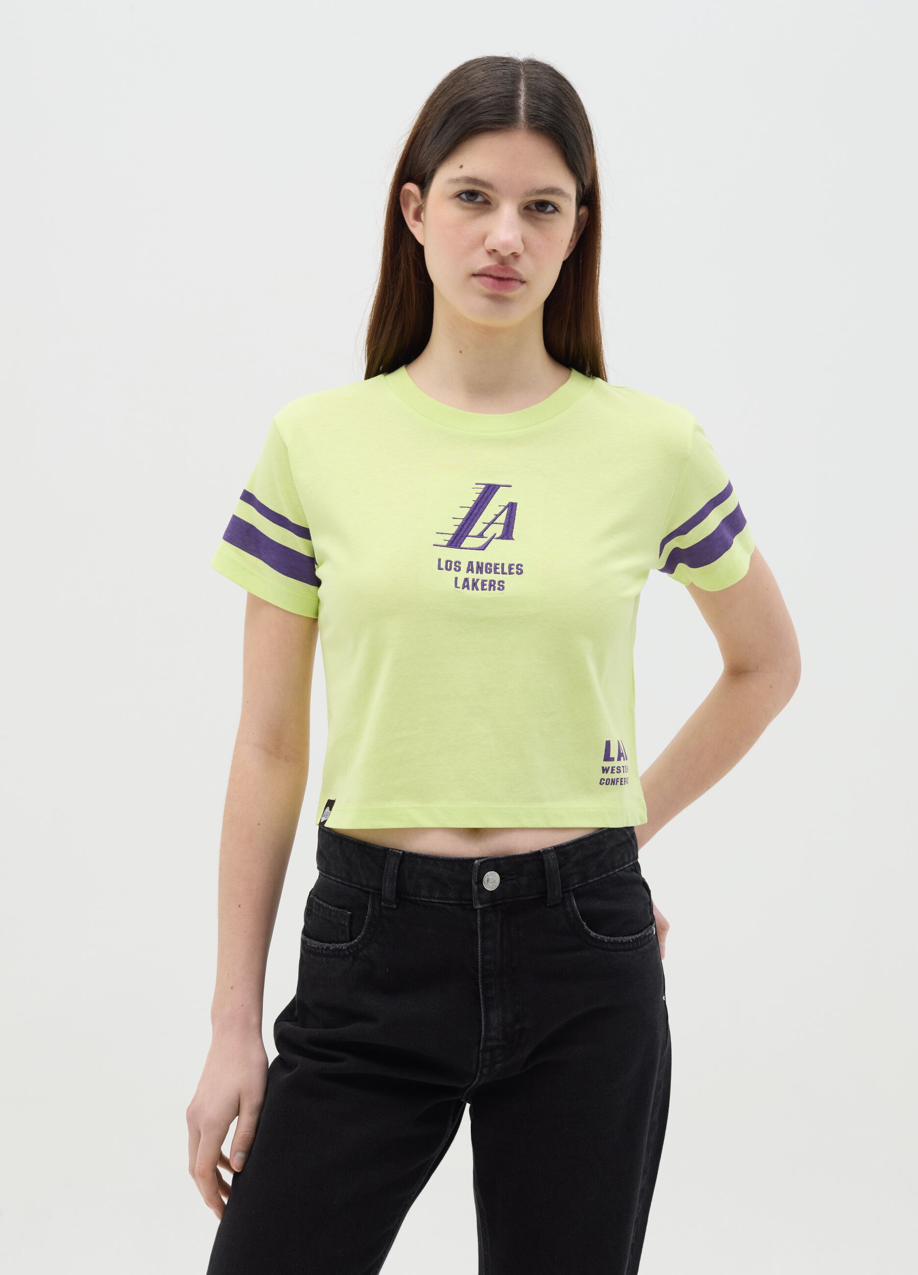 Green NBA Los Angeles Lakers T-shirt