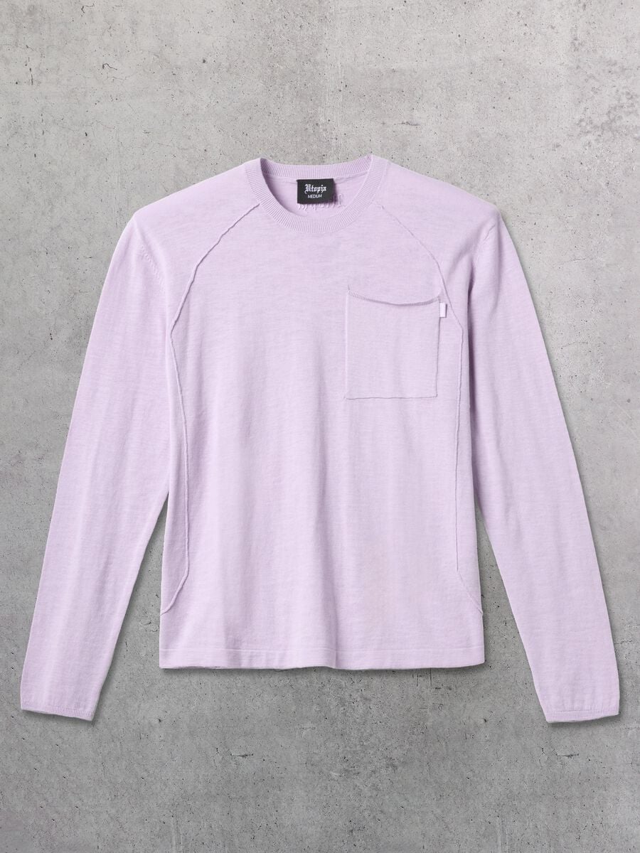 Knit Longsleeve T-shirt Pastel Lilac_5