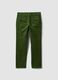 Green stretch-cotton chino trousers_2
