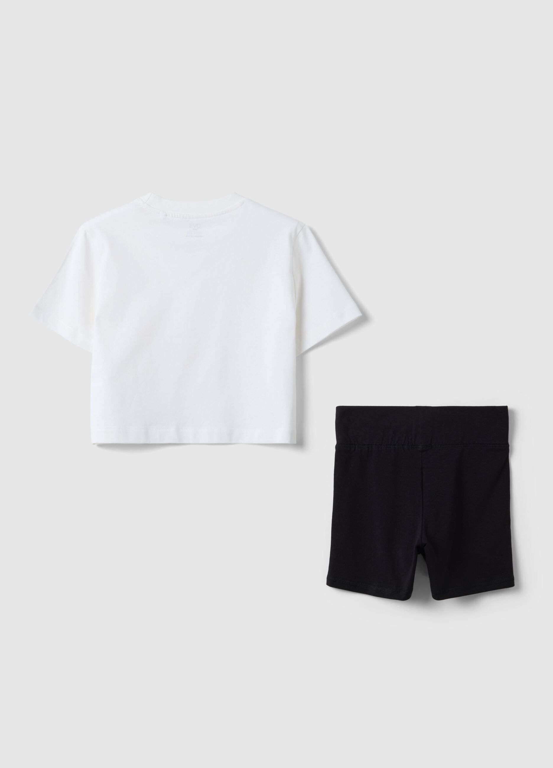 Multicolour pure cotton regular fit set for girls