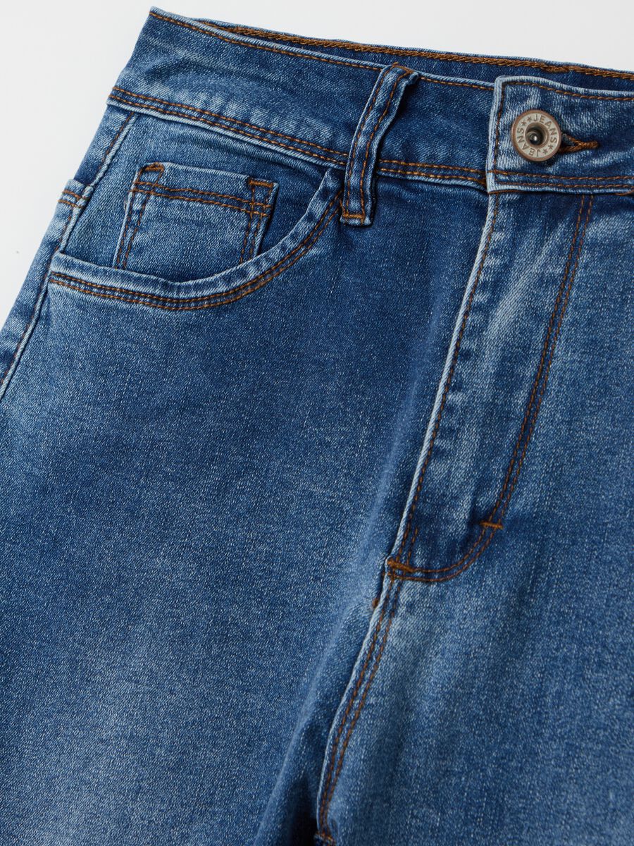 Straight-fit stretch jeans_5