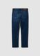 Dark blue stretch cotton denim jeans, regular fit_2