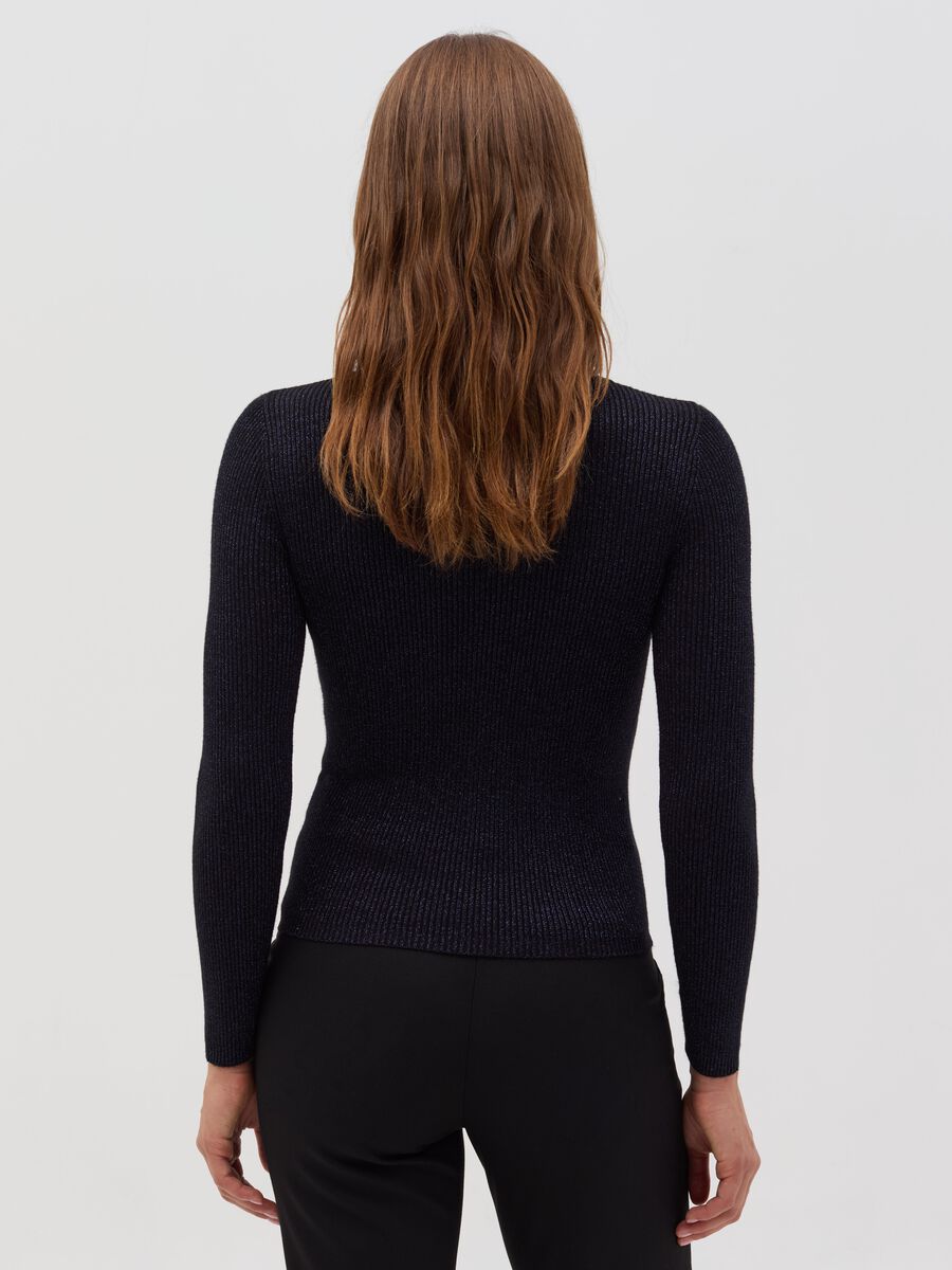 Pullover with high neck and lurex_3
