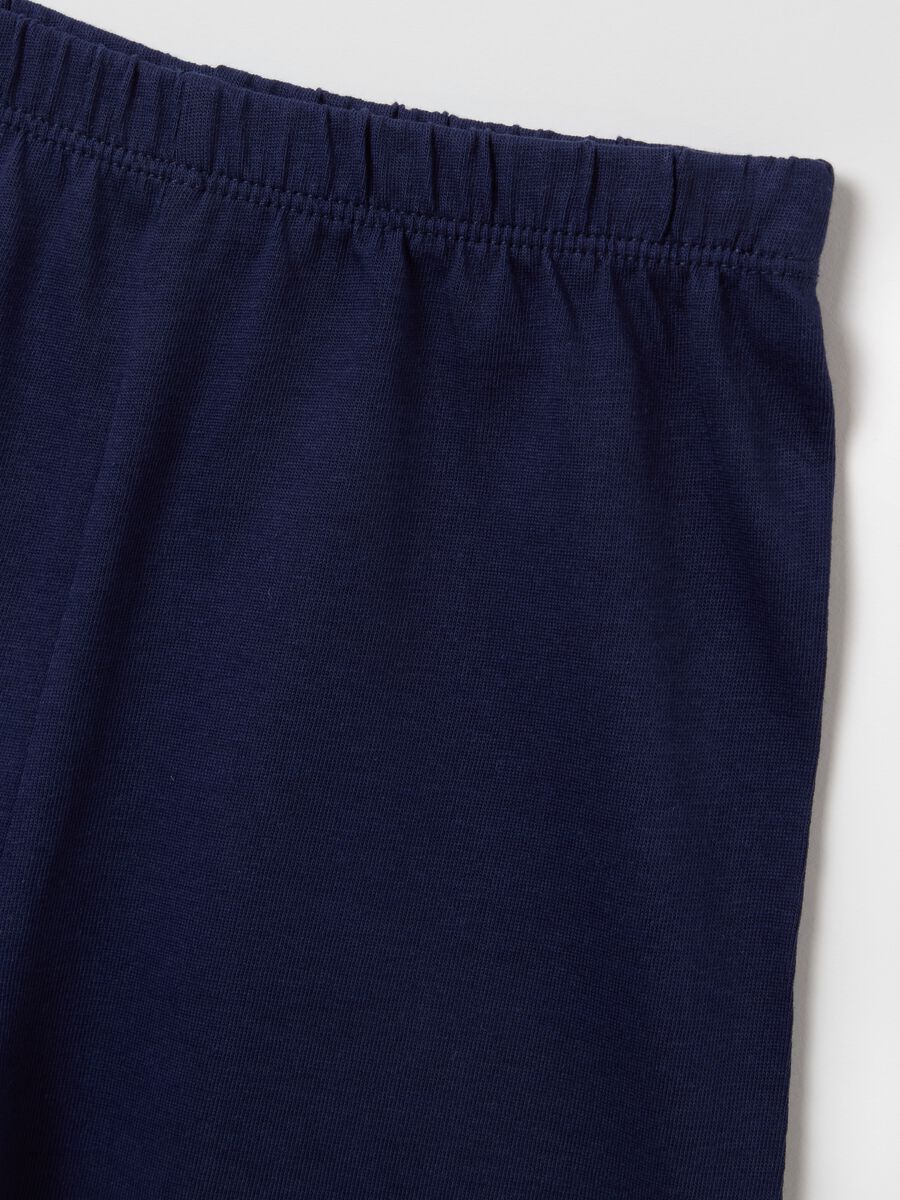 Short pyjamas in cotton with Batwheels print_3