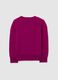 Purple girl's pure wool jumper_4