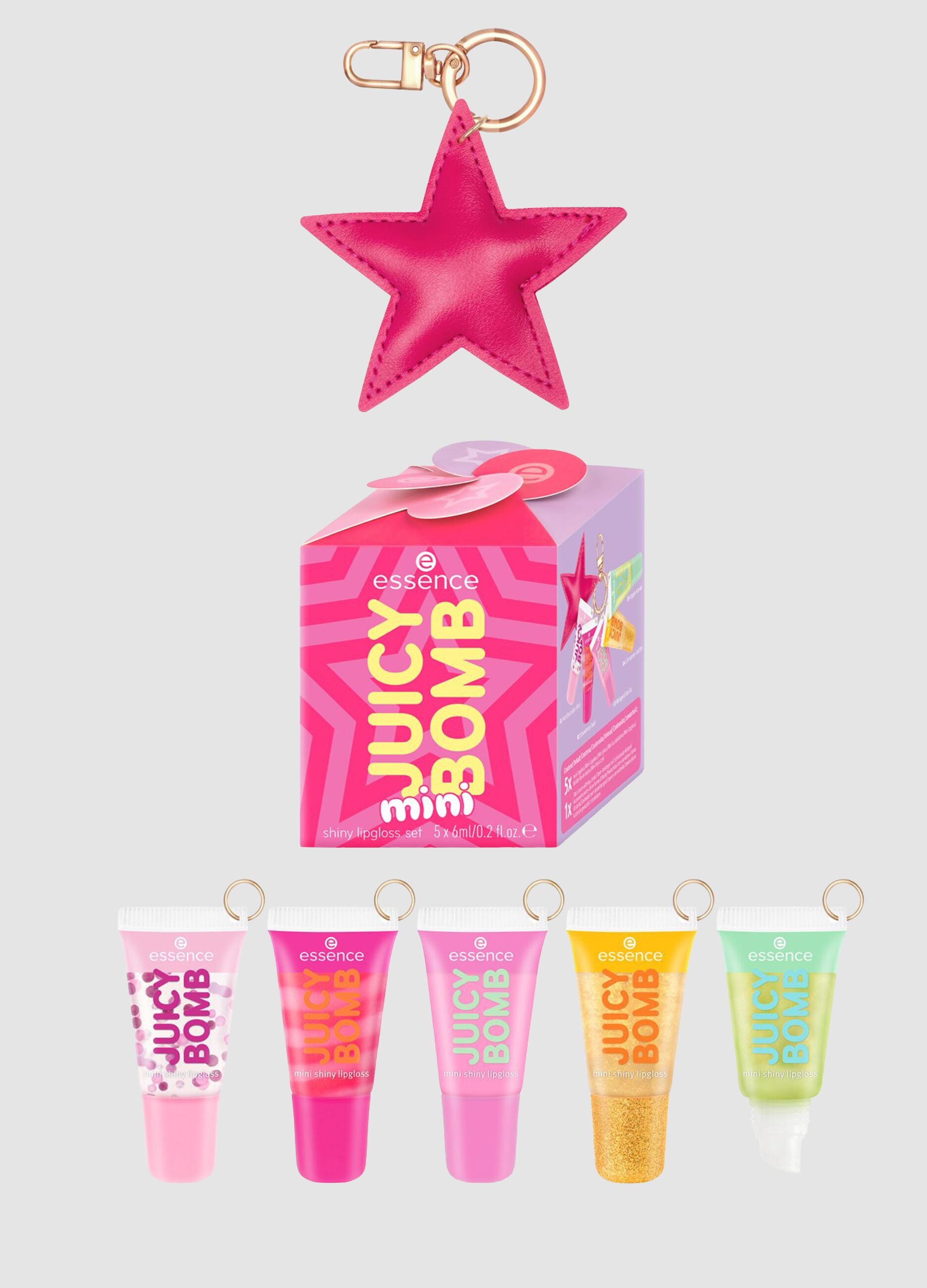 Essence Juicy Bomb Mini Lip Gloss Set 01